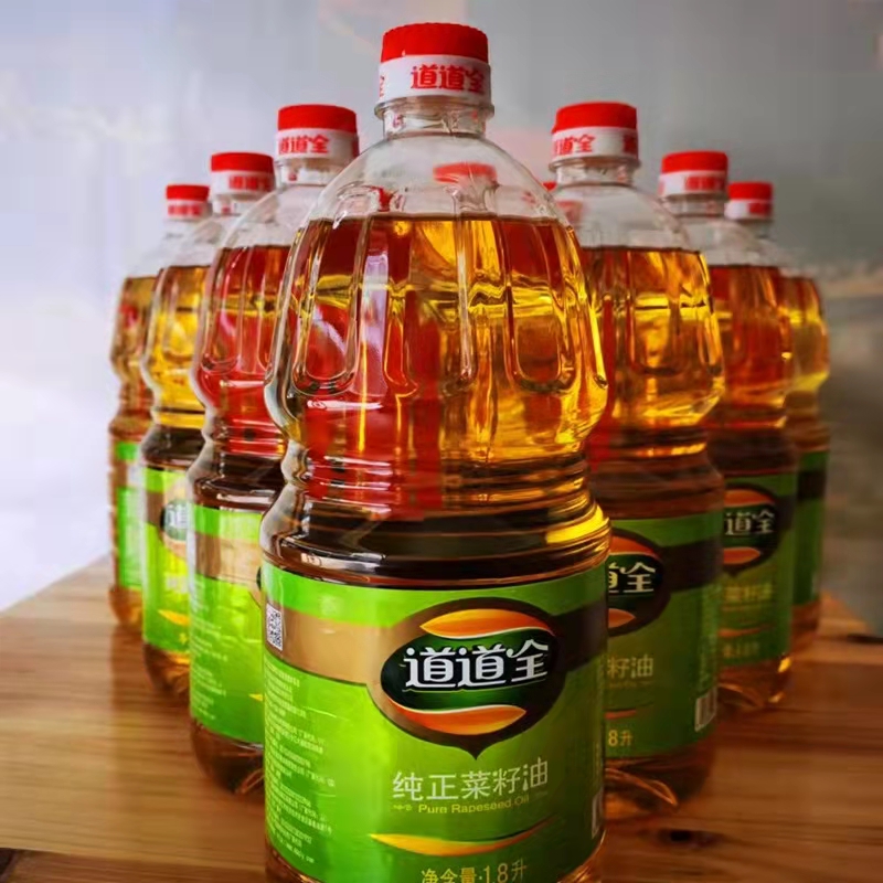 醴陵仓腾达道道全纯正菜籽油1.8L*6瓶